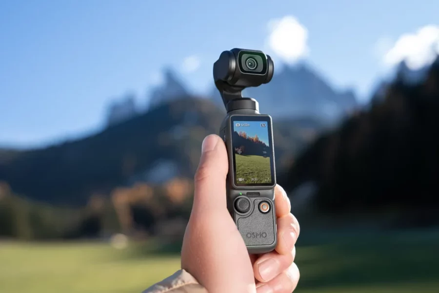 DJI Osmo Pocket 4 zet compacte videocamera’s opnieuw in de spotlight